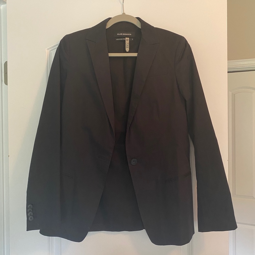 Club Monaco black blazer